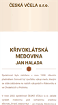 Mobile Screenshot of ceskavcela.cz