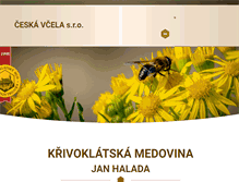 Tablet Screenshot of ceskavcela.cz
